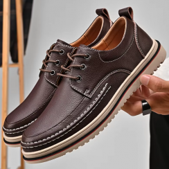 Genuine Leather Oxford Shoes For Men